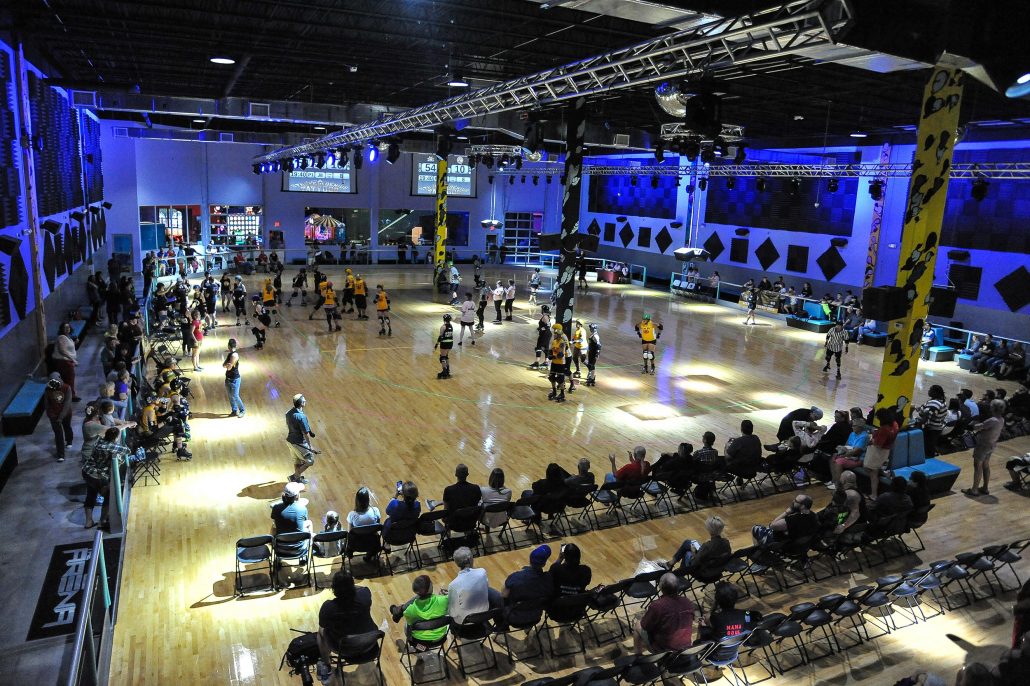 roller skating rink interior design