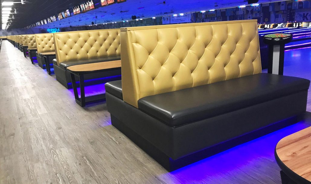 bowling center interior design