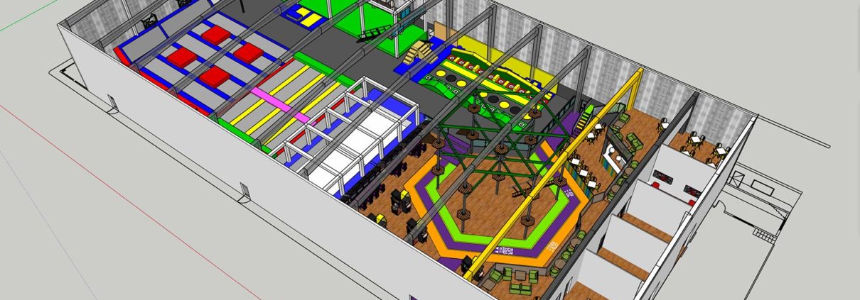 trampoline park master plan